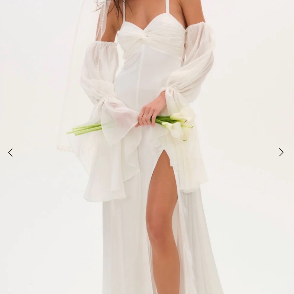 For Love & Lemons Esme Bridal Gown - Picture 3 of 11
